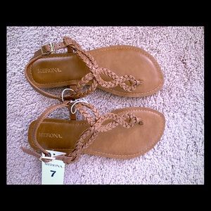 Merona Brown Sandals